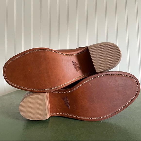 NWT Red Wing HARRIET Heeled Chelsea Boots in Cognac Excalibur Leather *USA* - Picture 9 of 15